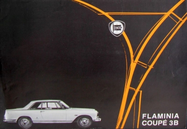 Lancia Flamina Coupe 3 B Modelprogram 1965 Carbrochure (5196)